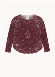 KUJTEN Mela Bandana Bico Cashmere Sweater