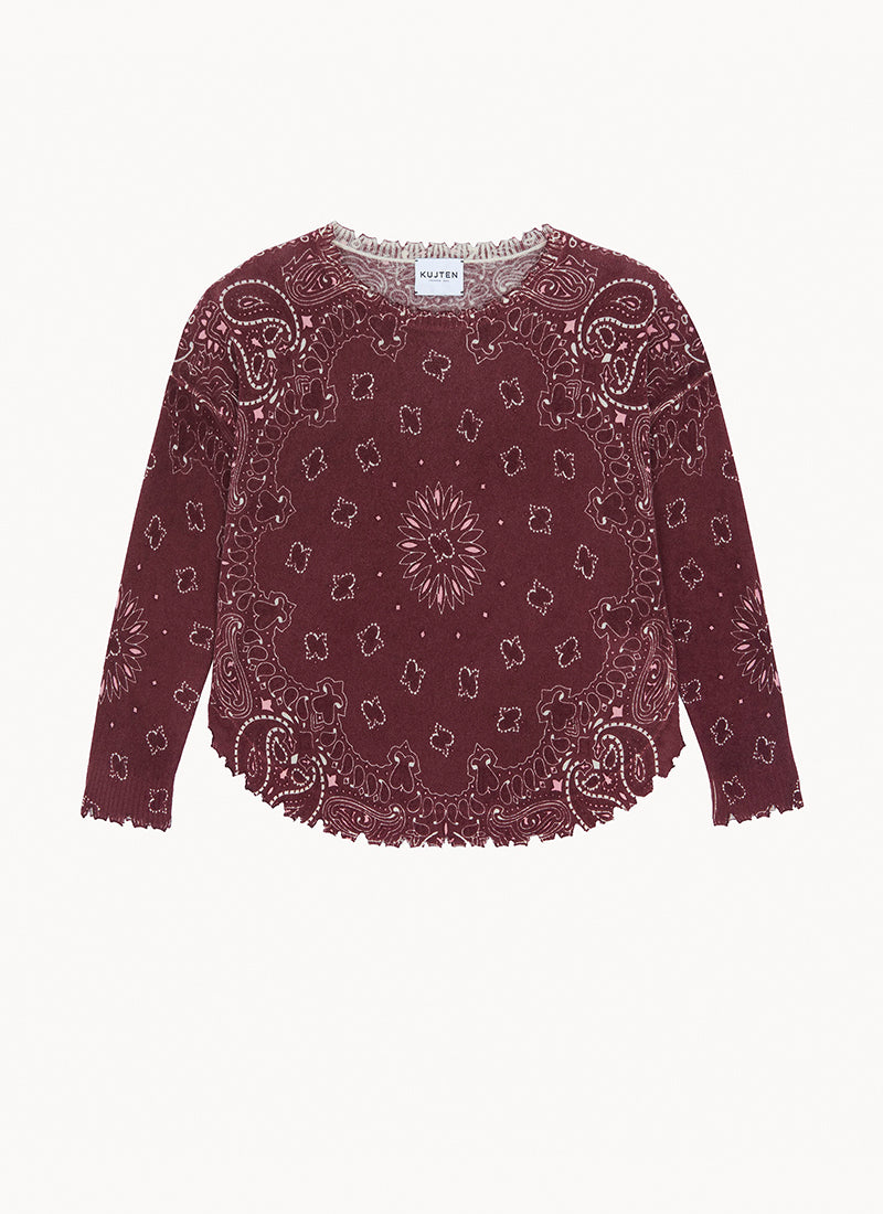 Mela Bandana Bico Cashmere Sweater