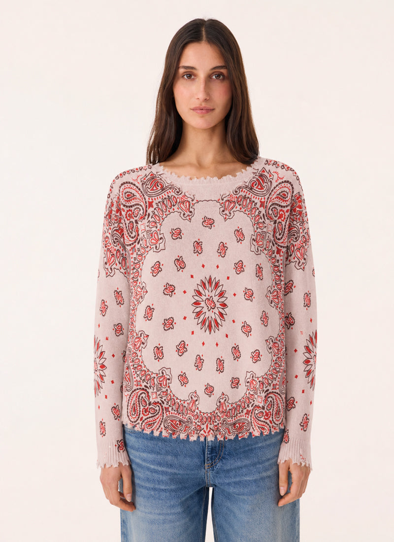 Mela Bandana Bico Cashmere Sweater