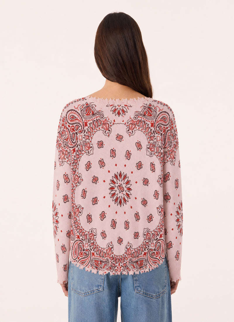Mela Bandana Bico Cashmere Sweater