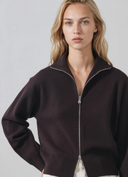 Milano Stitch Full Zip Knit