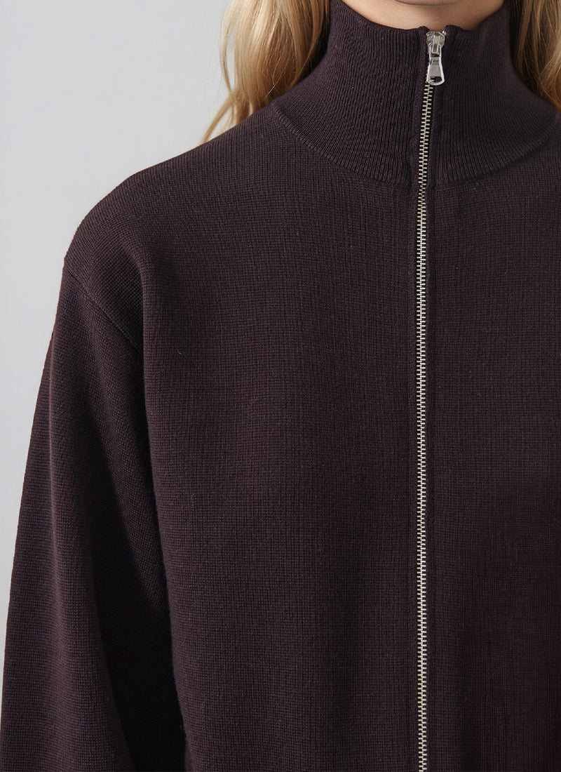 Milano Stitch Full Zip Knit
