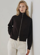 Milano Stitch Full Zip Knit