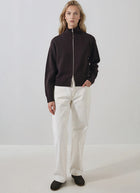 Milano Stitch Full Zip Knit