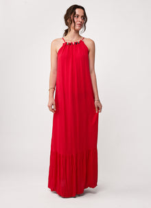 Halter Neck Maxi Dress