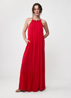 Halter Neck Maxi Dress