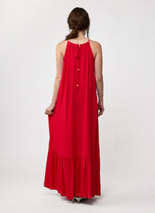 Halter Neck Maxi Dress