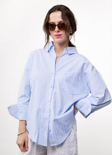  Striped Button Up Shirt by MILO'S at Andrews 