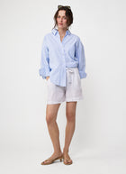  Striped Button Up Shirt by MILO'S at Andrews 