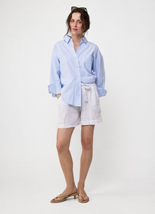  Striped Button Up Shirt by MILO'S at Andrews 