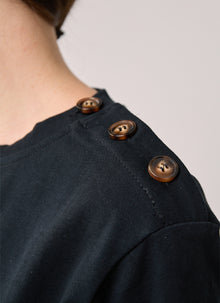  Button Shoulder Tee by MILO'S at Andrews 