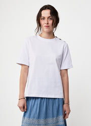 MILOS Button Shoulder Tee