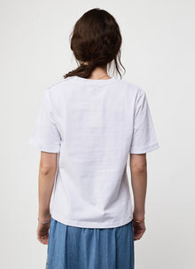  Button Shoulder Tee by MILO'S at Andrews 