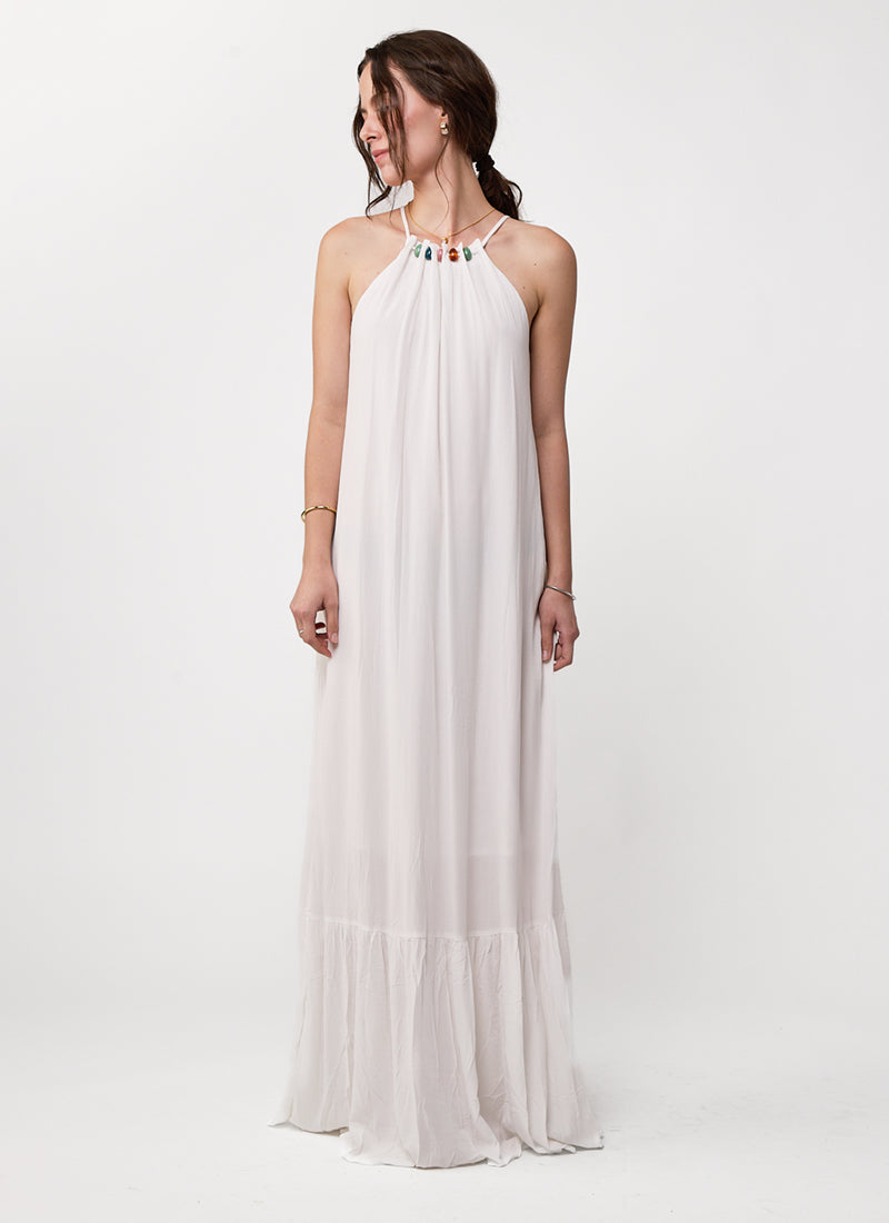 Halter Neck Maxi Dress by MILO'S at Andrews