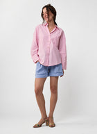  Striped Button Up Shirt by MILO'S at Andrews 