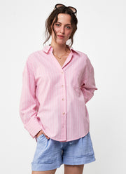 MILOS Striped Button Up Shirt
