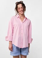  Striped Button Up Shirt by MILO'S at Andrews 