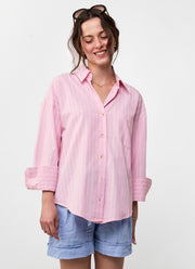 MILOS Striped Button Up Shirt