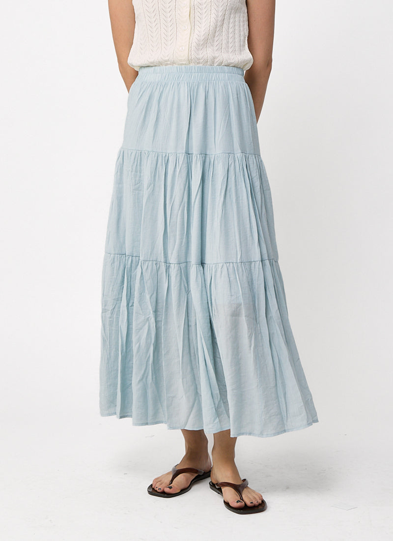  Tiered Maxi Skirt by MILO'S at Andrews 