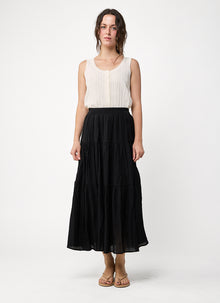  Tiered Maxi Skirt by MILO'S at Andrews 