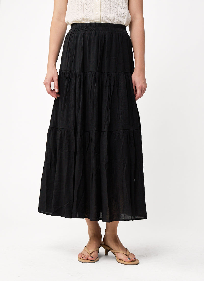  Tiered Maxi Skirt by MILO'S at Andrews 