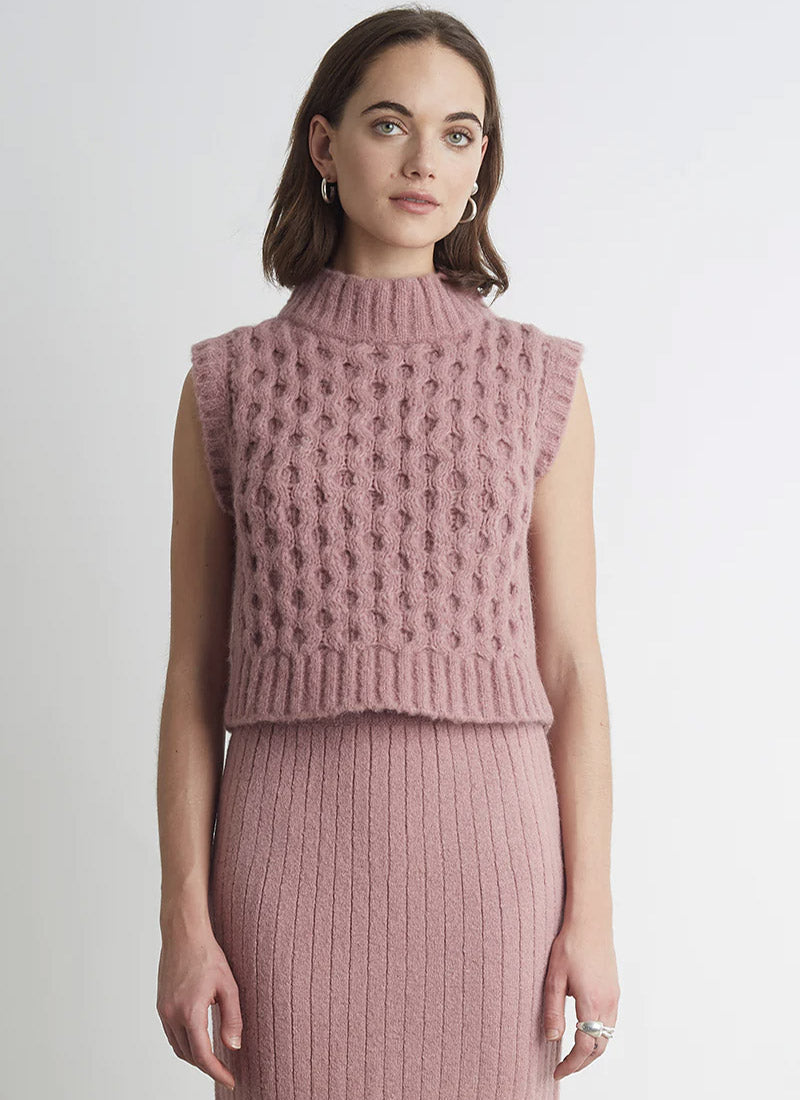Eleven Six Sage Sweater Vest