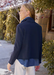 Mini Belfast Crop Peacoat