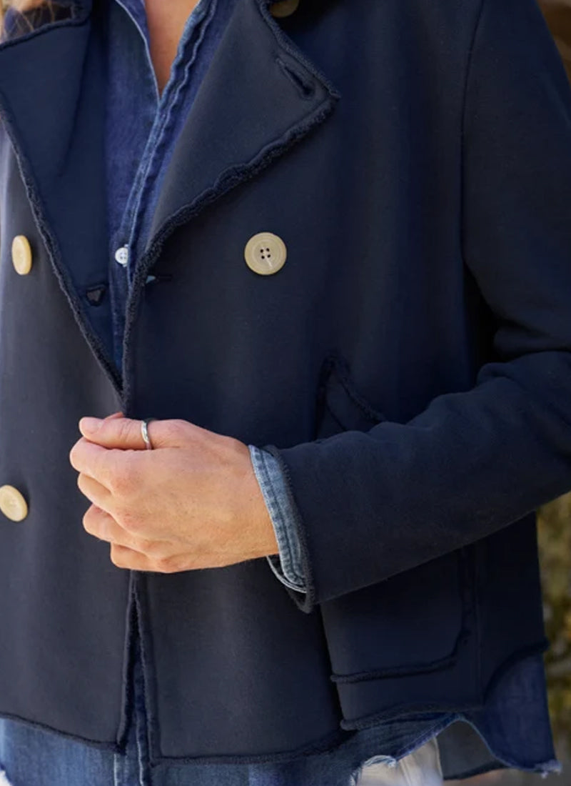 Mini Belfast Crop Peacoat