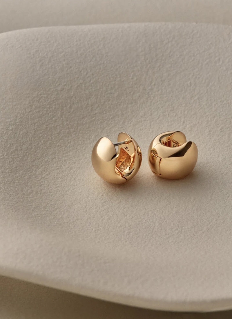 Mini Gemma Hoops