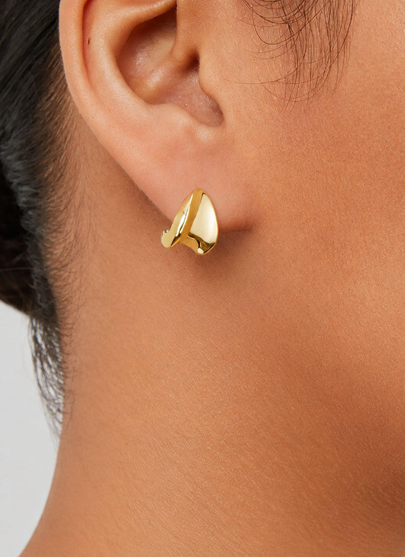Mini Paige Puff Earrings