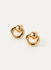 Mini Puffy Faye Knocker Earrings
