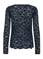 Miriel Velvet Lace Top