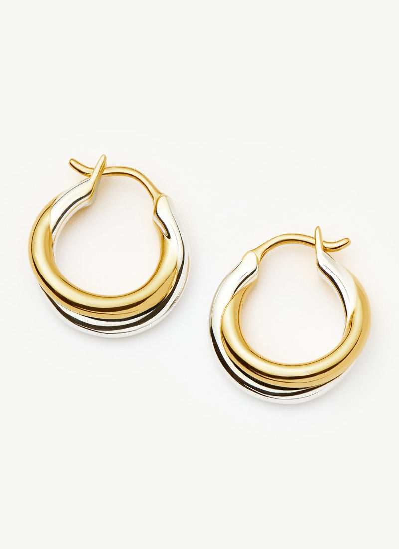 Lucy Williams Entwine Small Hoop Earrings by MISSOMA at Andrews 