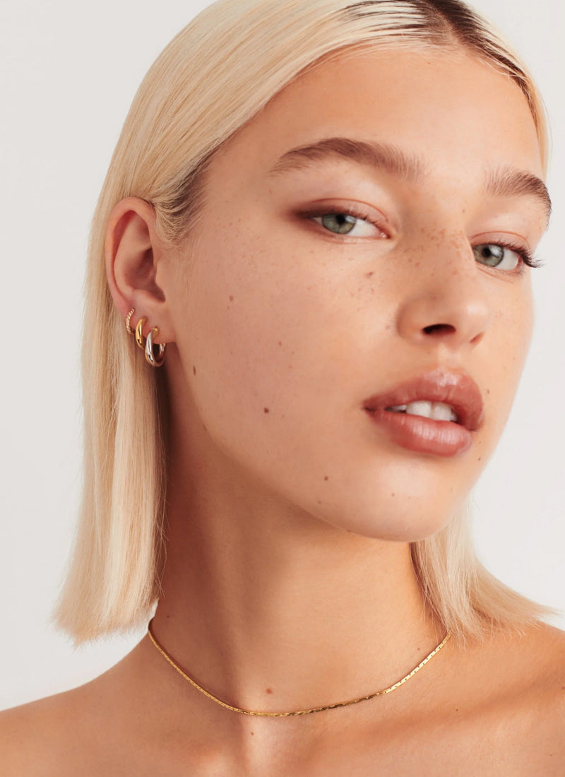 Lucy Williams Entwine Small Hoop Earrings by MISSOMA at Andrews 