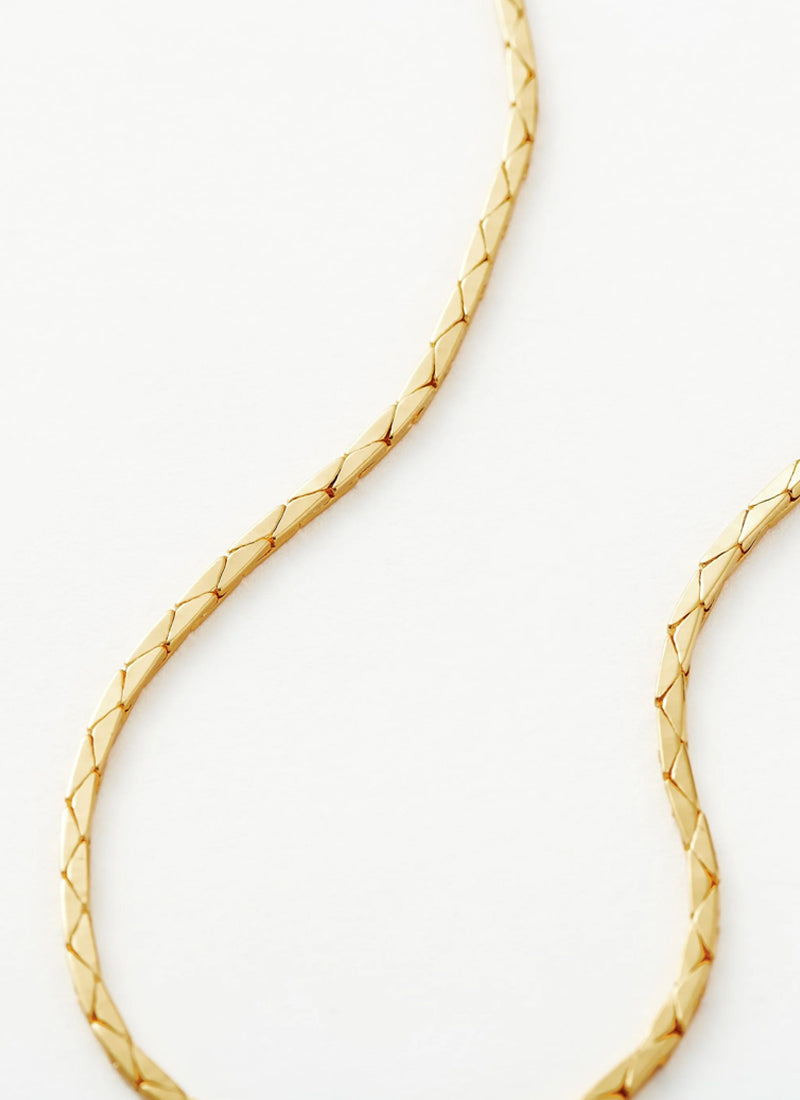  Lucy Williams Cobra Snake Chain Necklace by MISSOMA at Andrews 