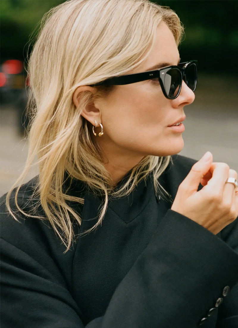  Lucy Williams Knot Small Hoop Earrings by MISSOMA at Andrews 