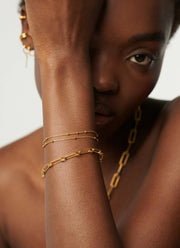 MISSOMA Double Chain Bracelet