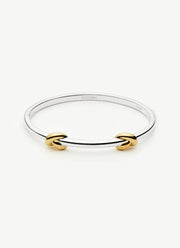 Missoma Lucy Williams Knot Hinged Bangle