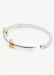 Missoma Lucy Williams Knot Hinged Bangle