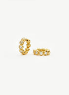 Tennis Small Hoop Earrings by Missoma