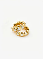 Tennis Small Hoop Earrings by Missoma