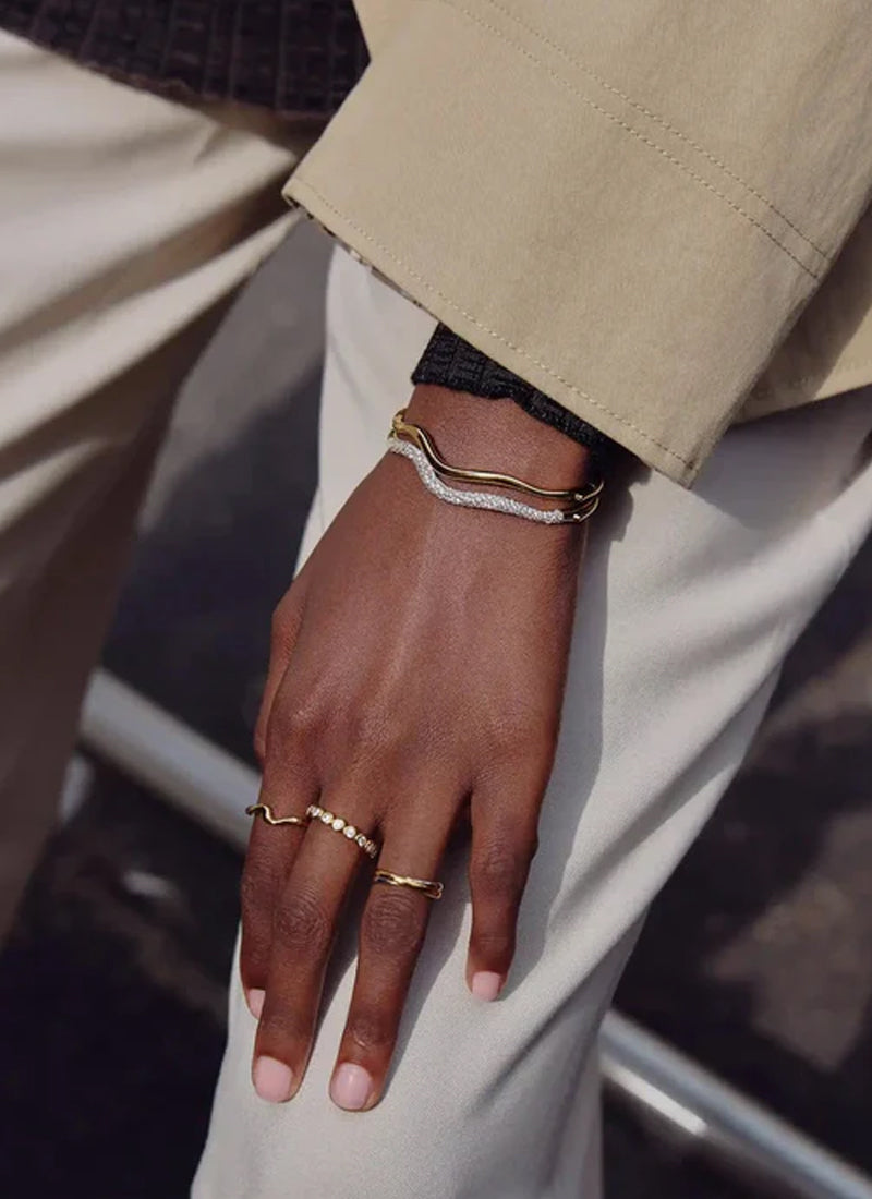  Molten Classic Hinged Bangle by MISSOMA at Andrews 