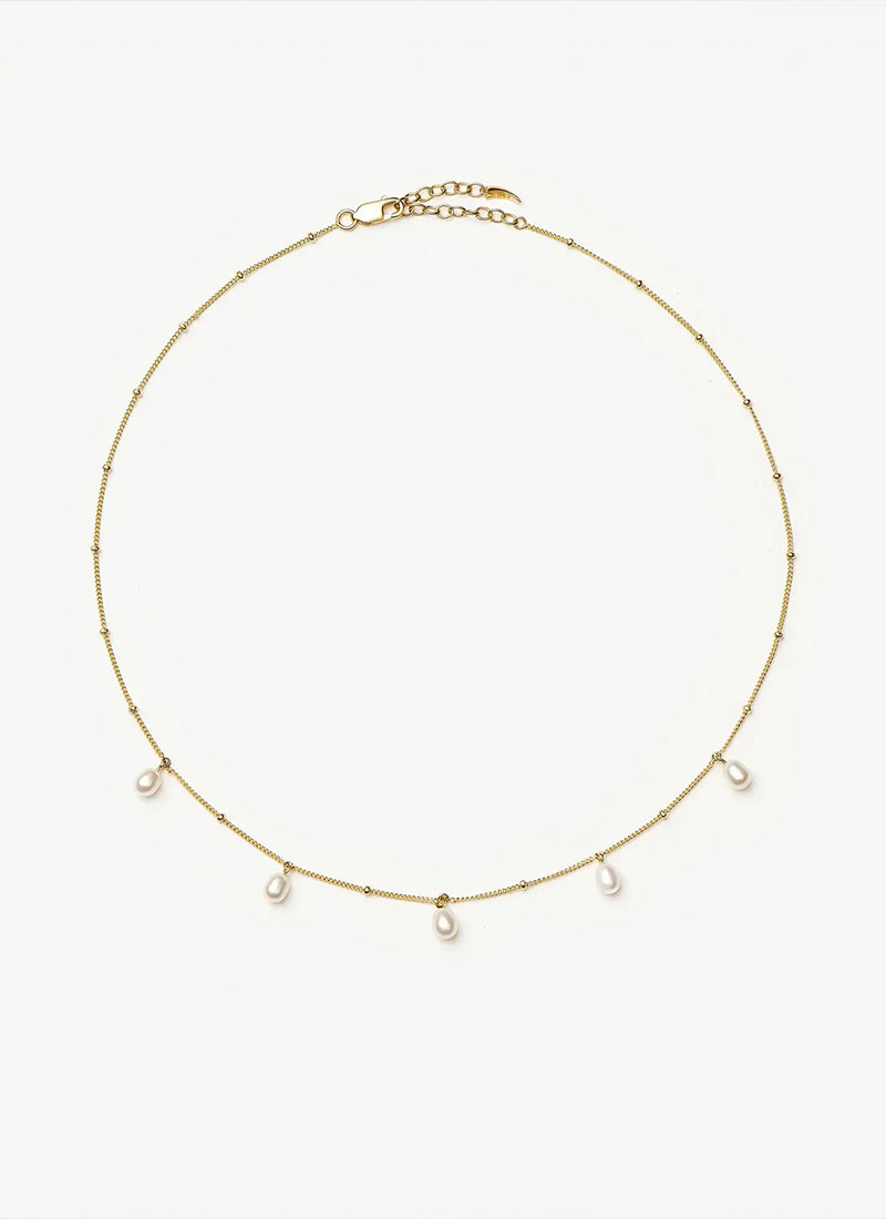 Pearl Baya Baroque Chain Choker by Missoma