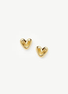 MISSOMA Puffy Heart Mini Stud Earrings
