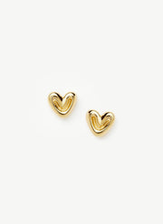 MISSOMA Puffy Heart Mini Stud Earrings