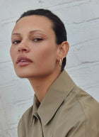 MISSOMA Tennis Medium Hoop Earrings Gold