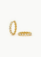 MISSOMA Tennis Medium Hoop Earrings Gold