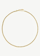 Molten Olive Chain Necklace