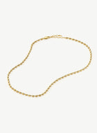 Molten Olive Chain Necklace