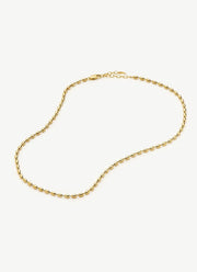 Molten Olive Chain Necklace